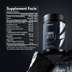 T-Drive™ Apex - Multi-Pathway Testosterone Potentiation Formula to ...