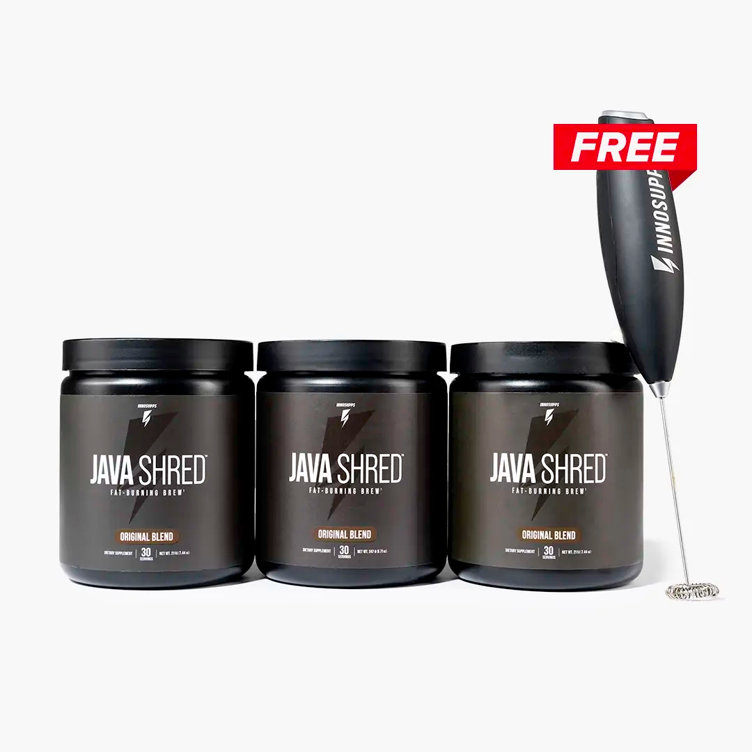 3 Bottles of Java Shred