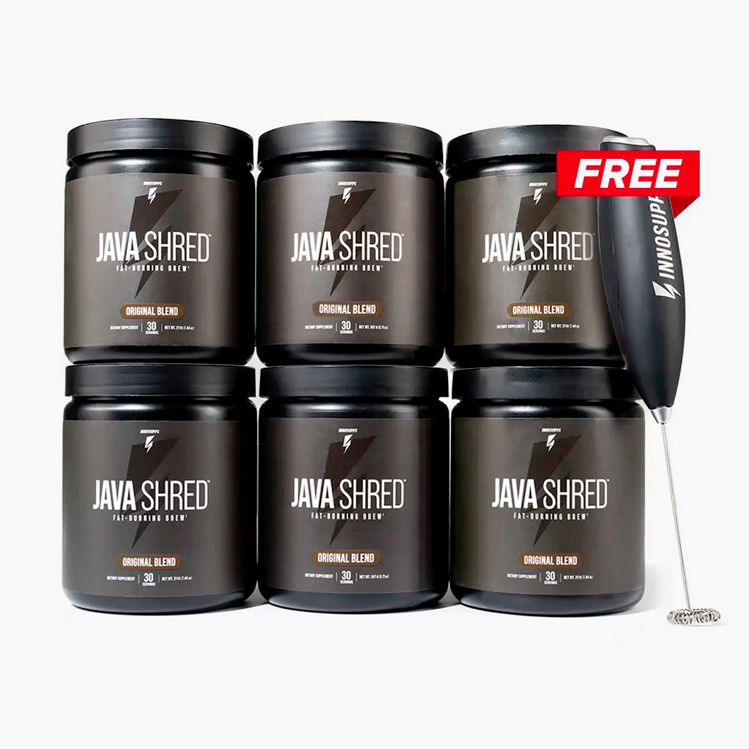 6 Bottles of Java Shred