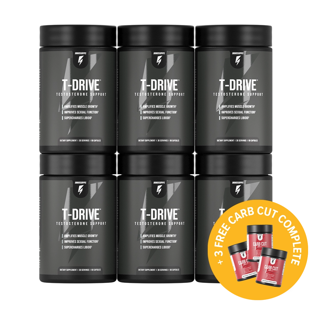 T-Drive - Testosterone Booster & Support Overall Male Vitality