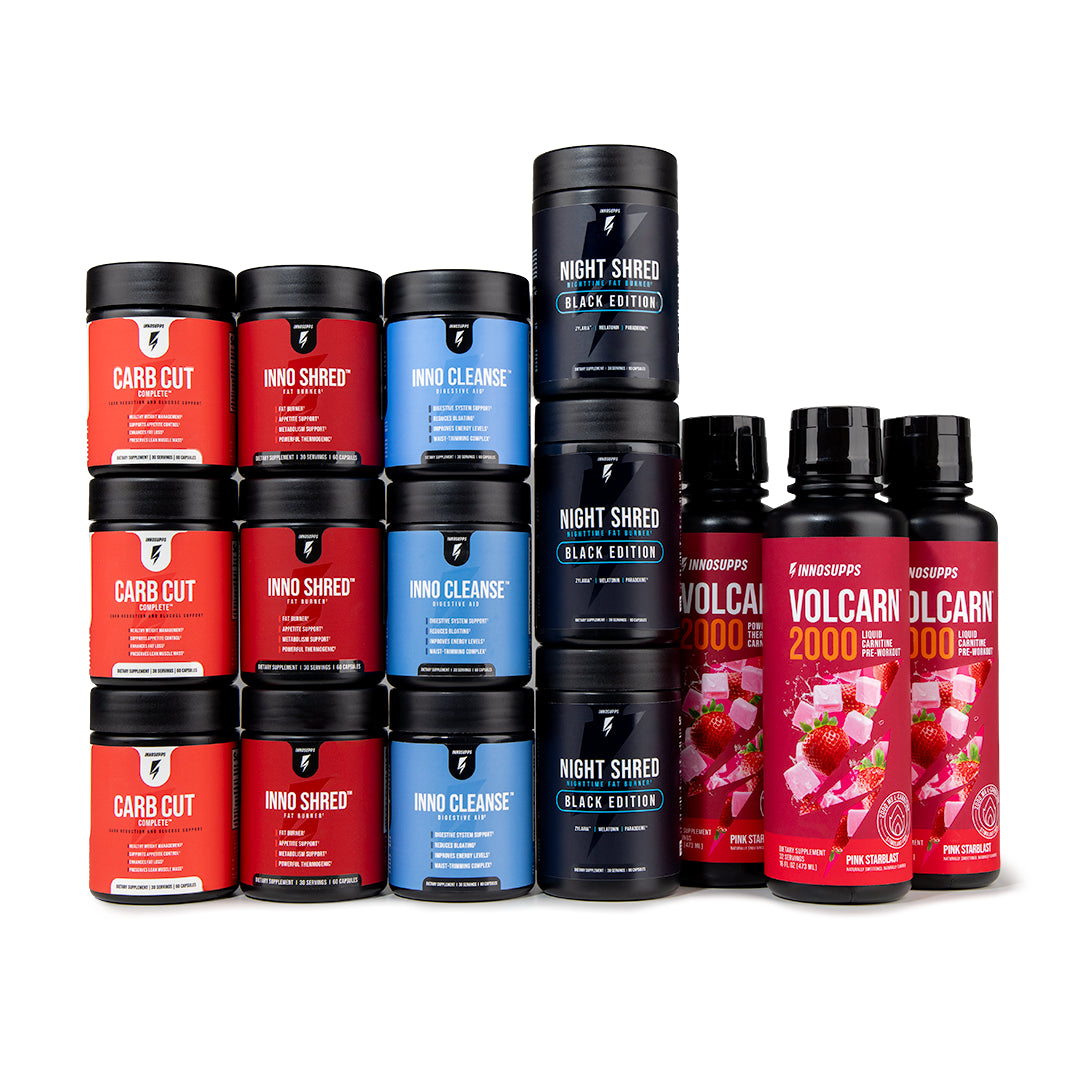 Carb Cut Shred Stack 3-Month Supply