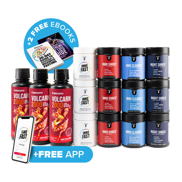Fasting Shred Stack 3-Month Supply + 3 Free Items