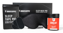 Load image into Gallery viewer, Welcome Gift - Carb Cut Complete, Sleep Tape Pro, Sleep Mask Pro