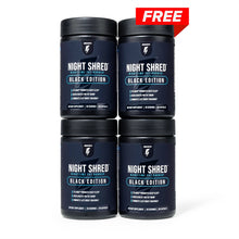 Load image into Gallery viewer, 3 Bottles of Night Shred Black + 1 FREE
