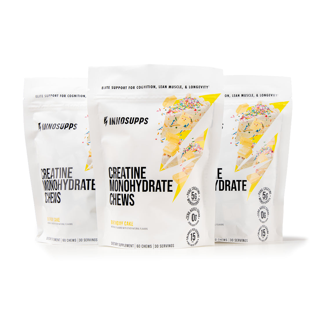 3 Bags of Creatine Monohydrate Chews