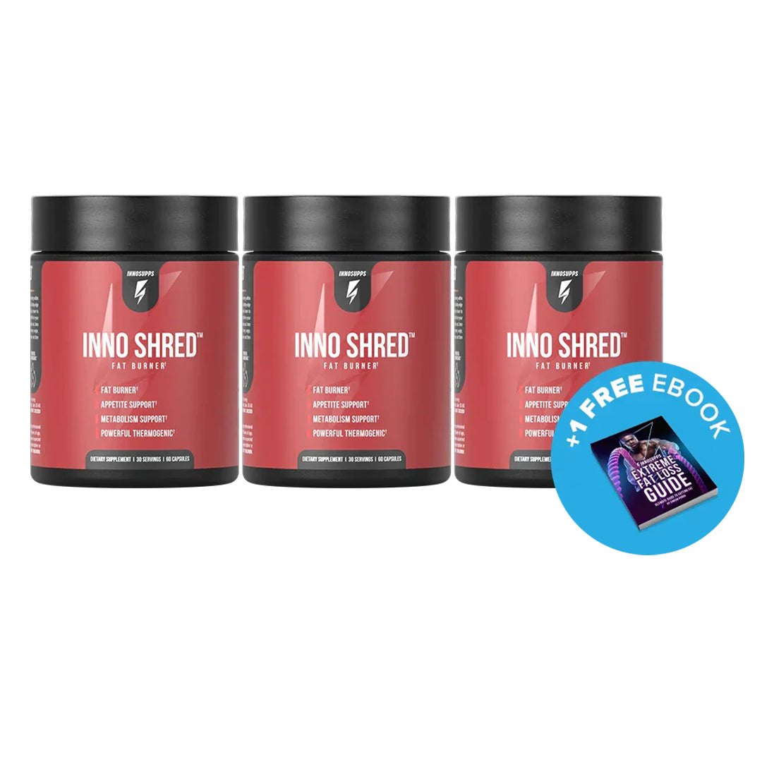 3 Bottles of Inno Shred + 1 FREE Item