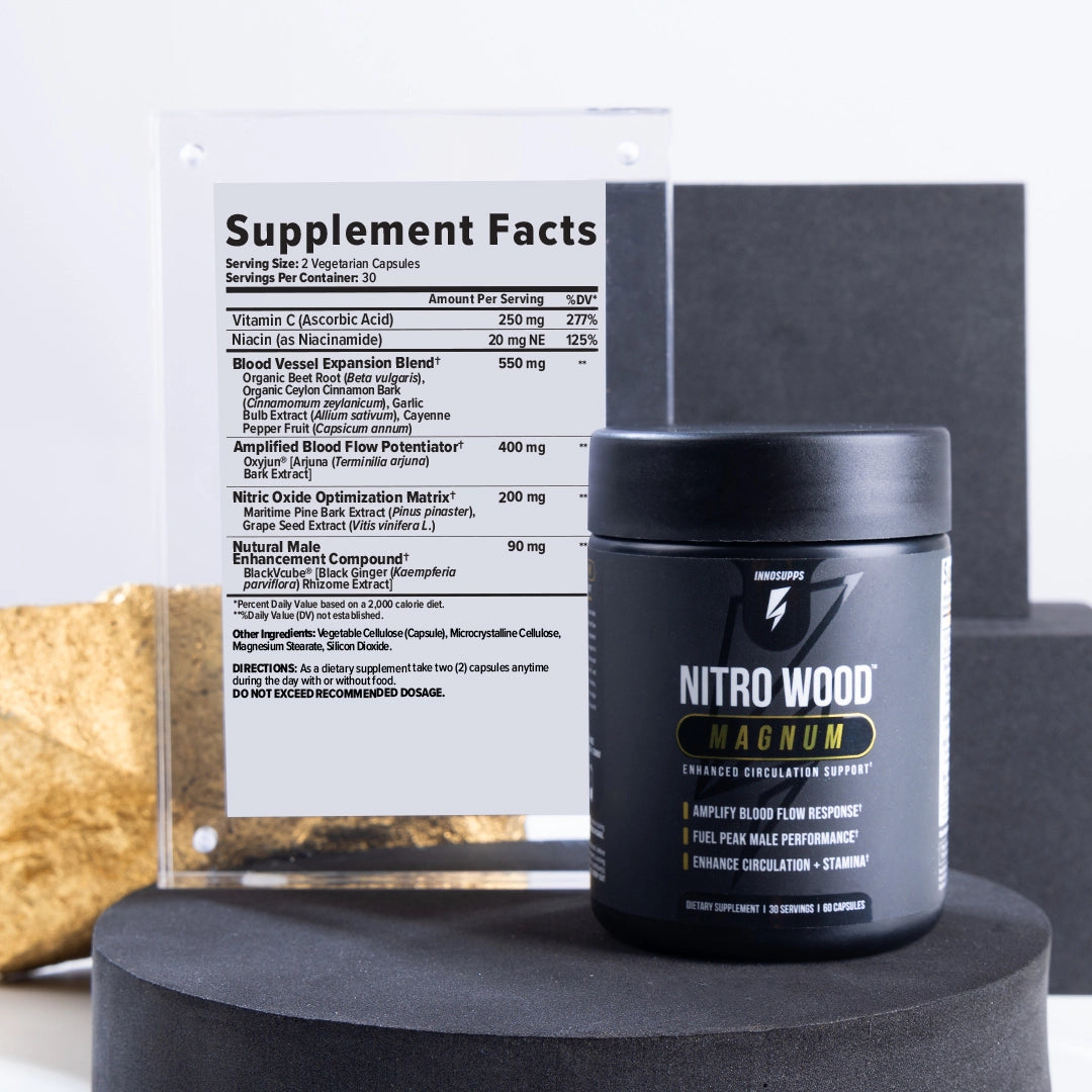 Nitro Wood™ Magnum - Enhance Blood Flow for Optimal 'Size' and Peak