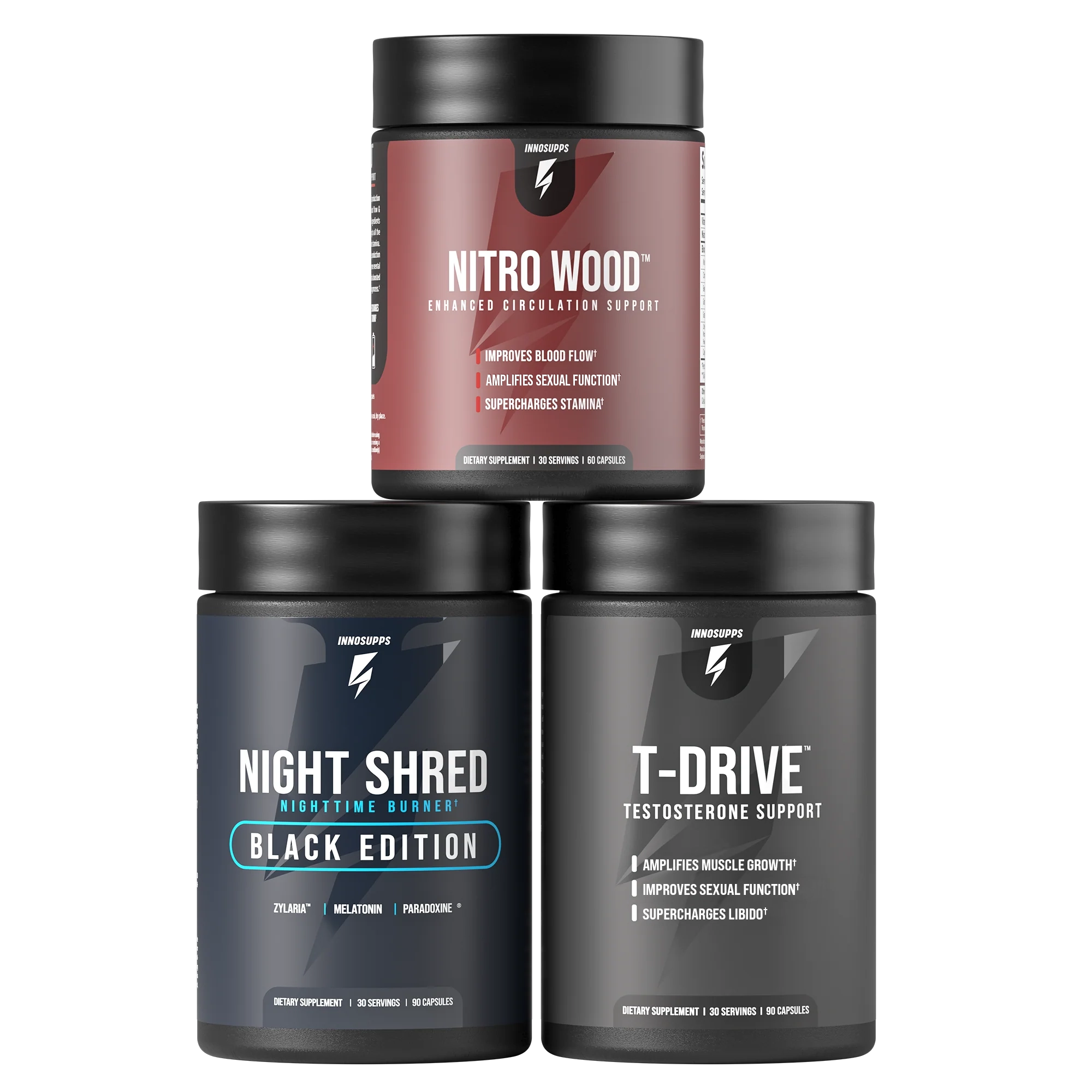 Supercharged Male Stack - Naturally Boost Testosterone