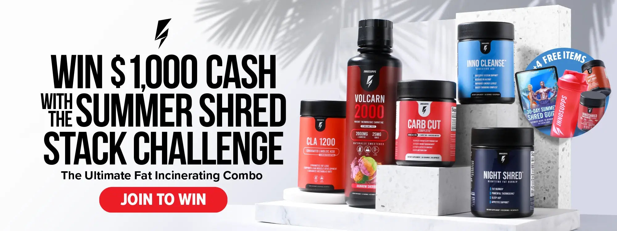 Win $1,000 Cash with the Summer Shred Stack Challenge