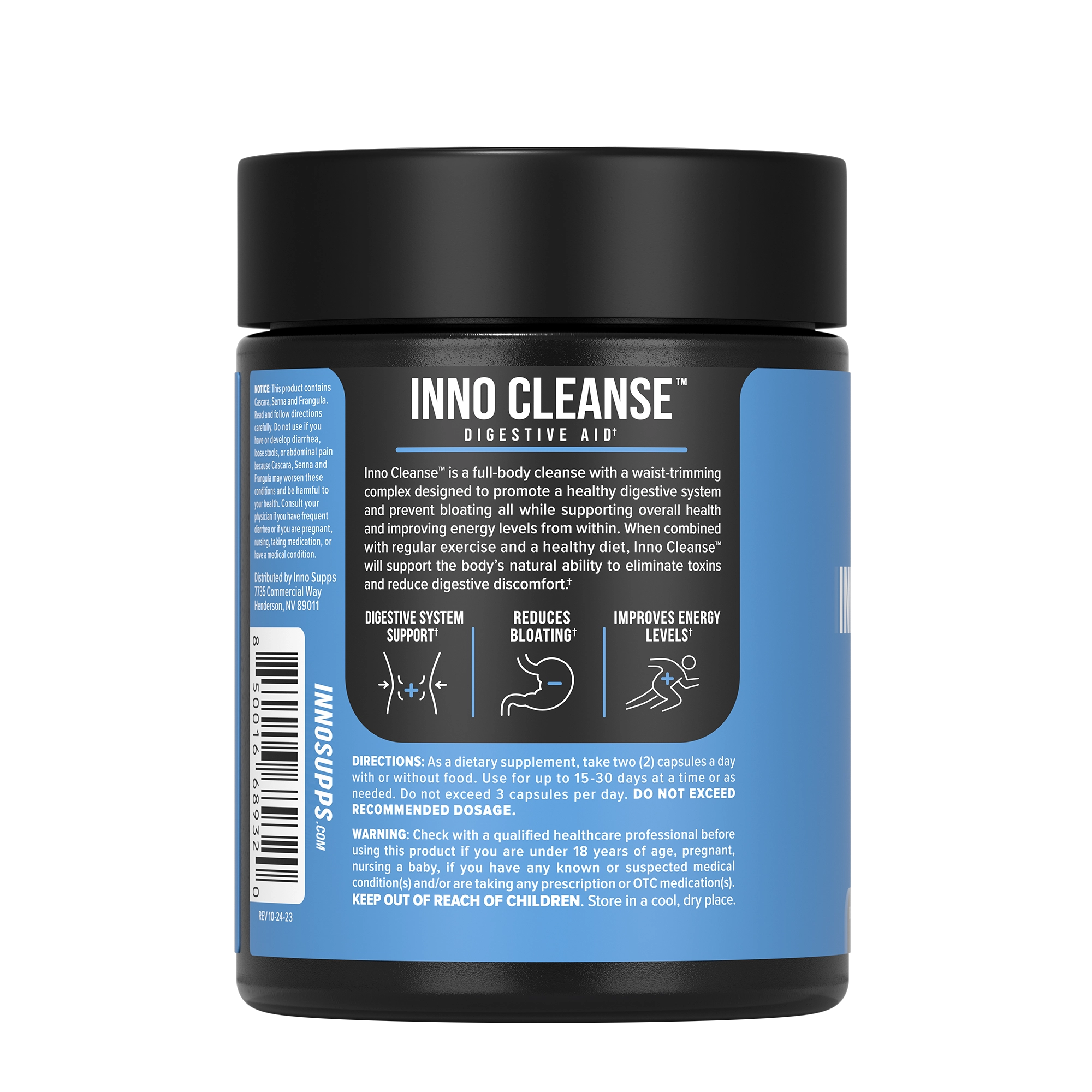 Inno Cleanse - Digestive Aid & Waist-Trimming Formula, Nature-Based