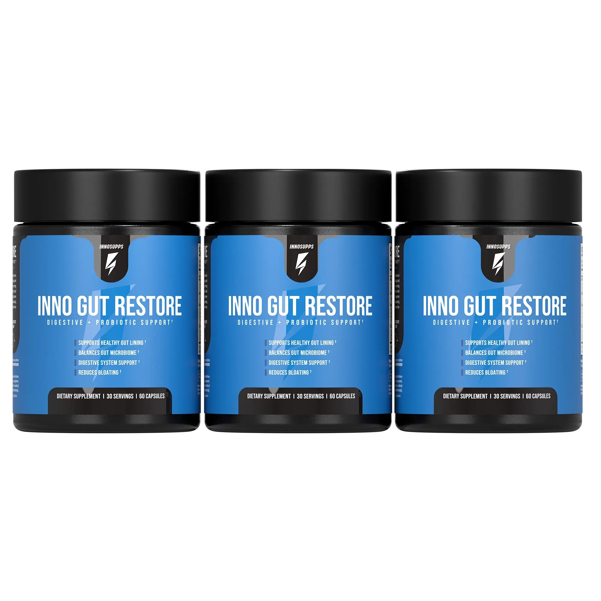Inno Gut Restore Digestive Probiotic Support, Prebiotic, 08/18/2023