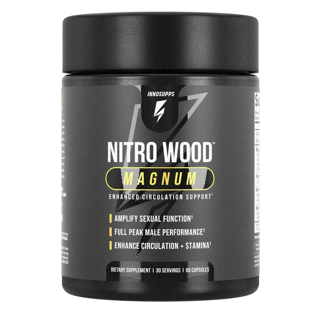 Nitro Wood Magnum - Male Performance, Supercharge Circulation