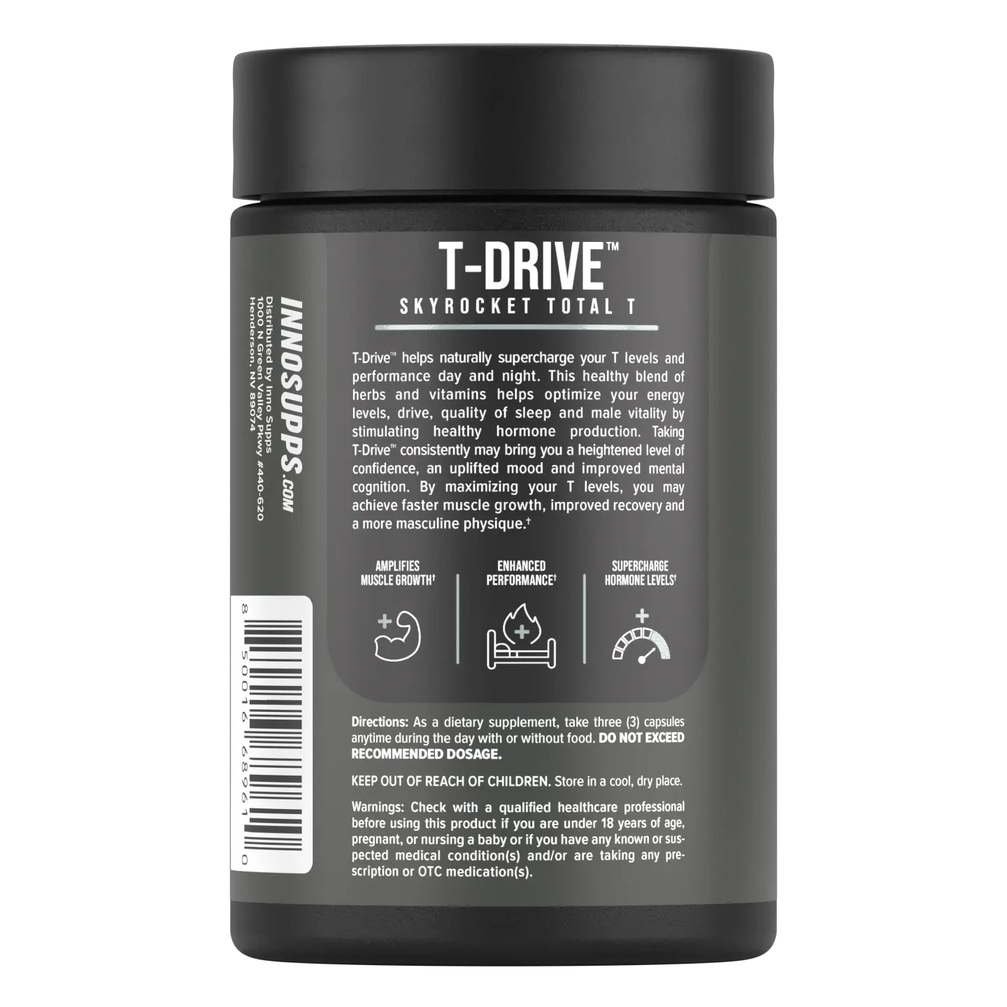 T-Drive - Testosterone Booster & Support Overall Male Vitality