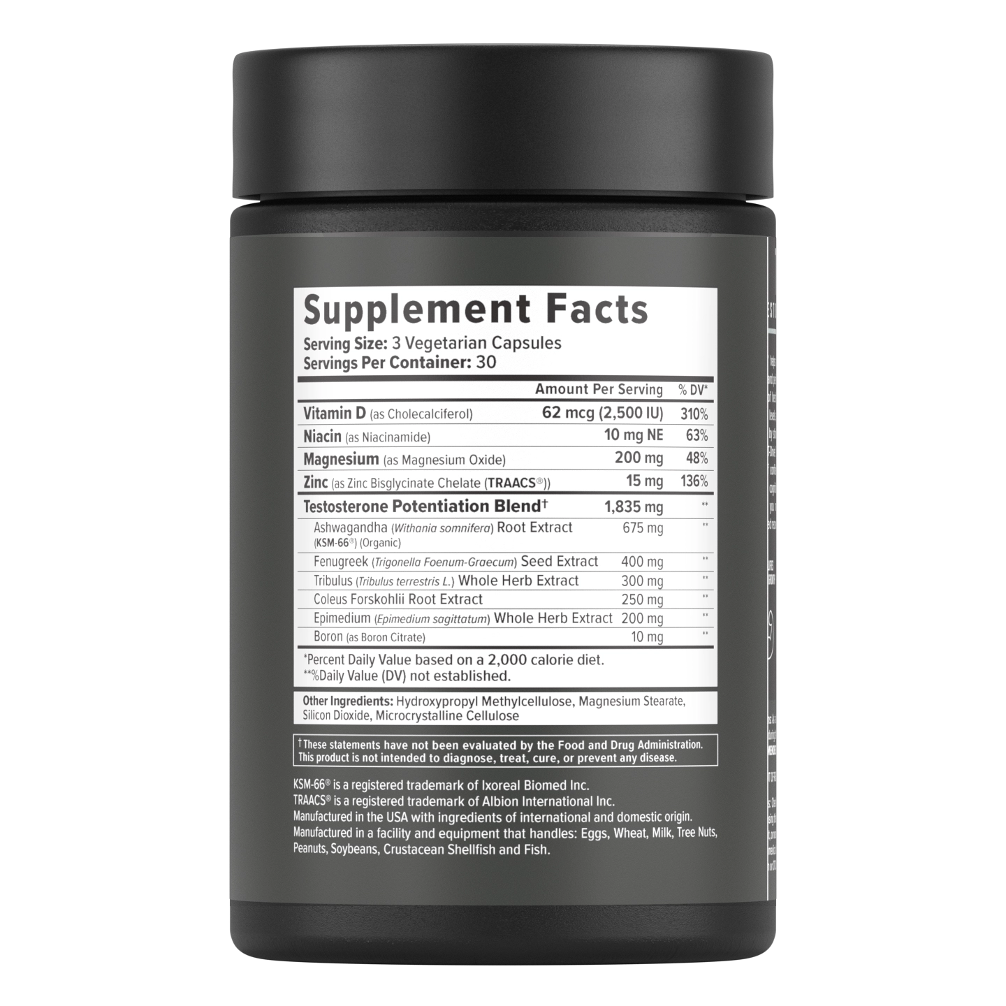 T-Drive - Testosterone Booster & Support Overall Male Vitality