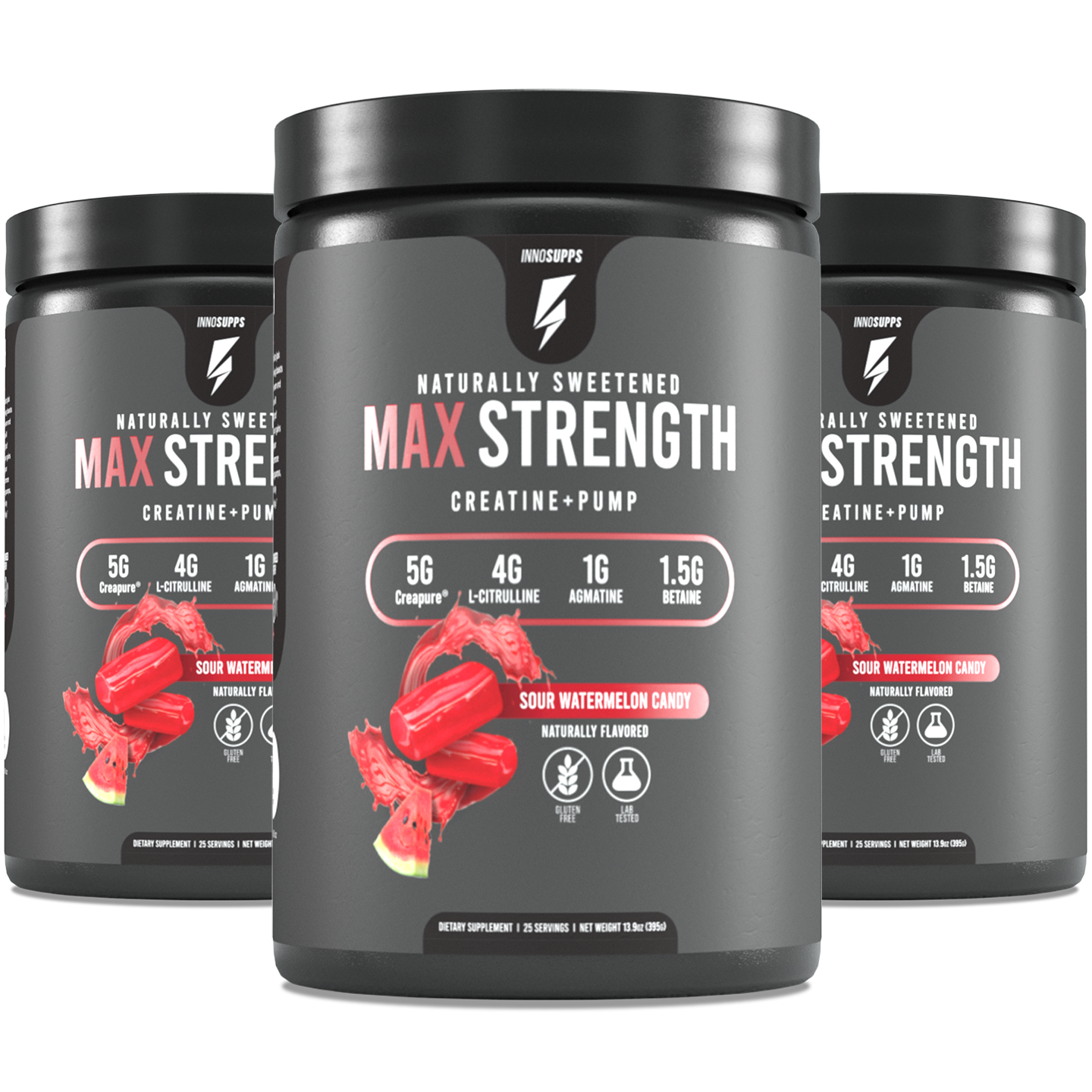 3 Jars of Max Strength