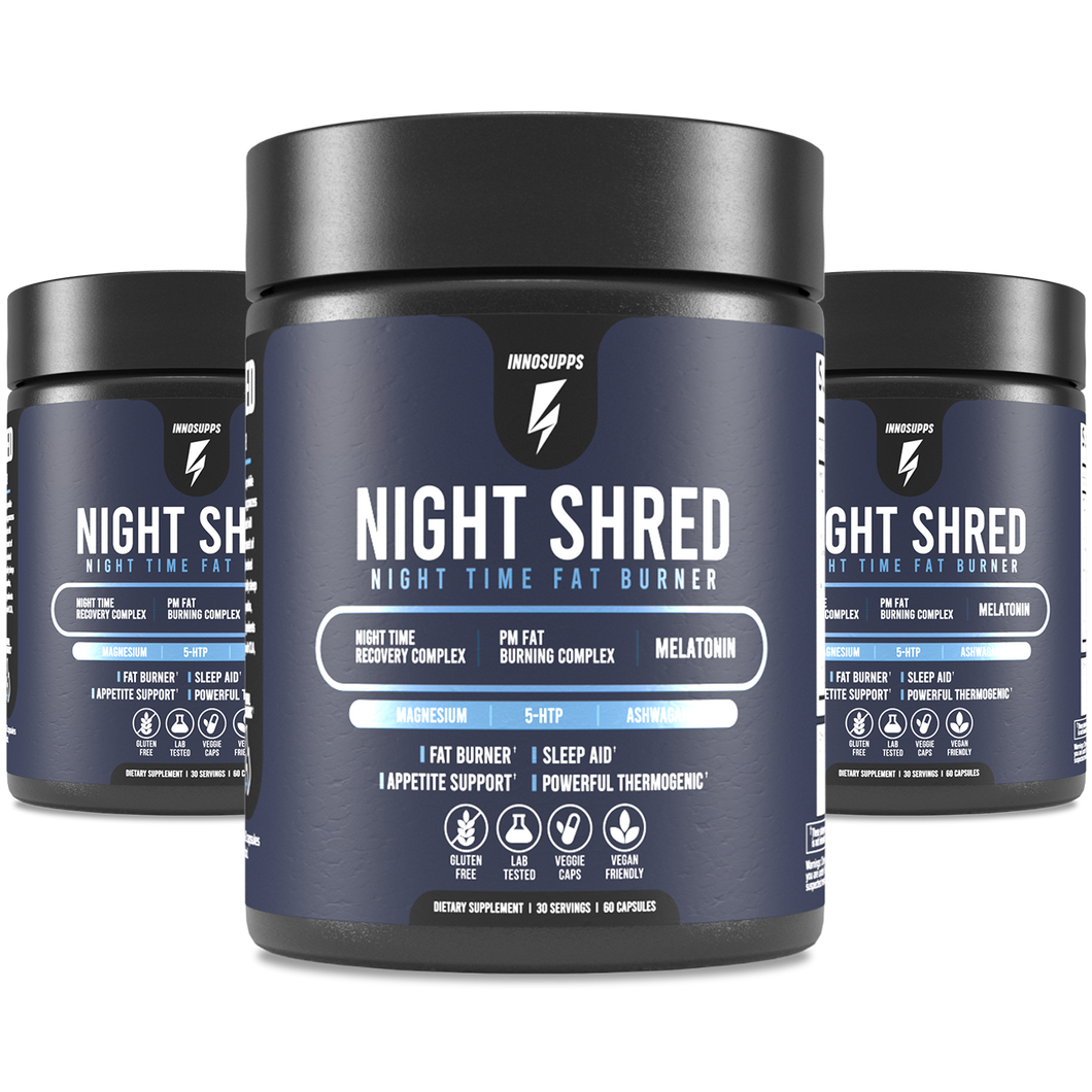 3 Night Shred + 1 Inno Cleanse + 1 Turmeric & Beet Root Complex