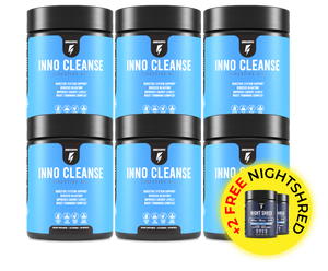 6 Bottles of Inno Cleanse + 2 FREE Night Shred