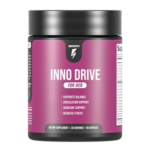 3 Bottles of Inno Drive: For Her + 1 FREE PMS Support
