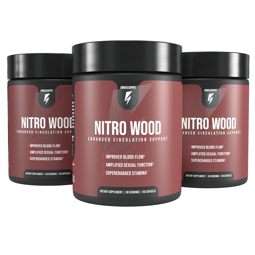 6 Bottles of Nitro Wood + 1 FREE Turmeric & Beetroot Special Offer