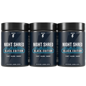 3 زجاجات من Night Shred Black
