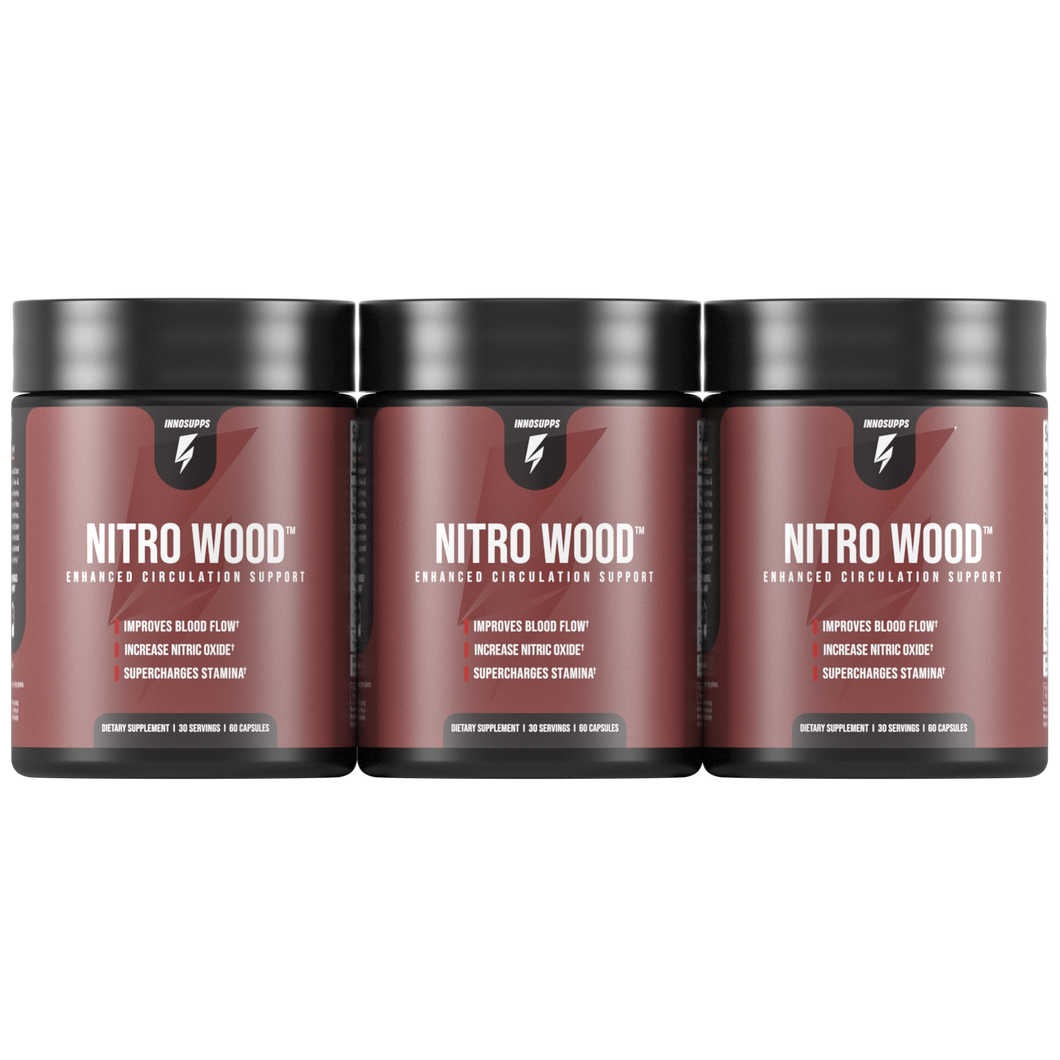 3 Bottles of Nitro Wood