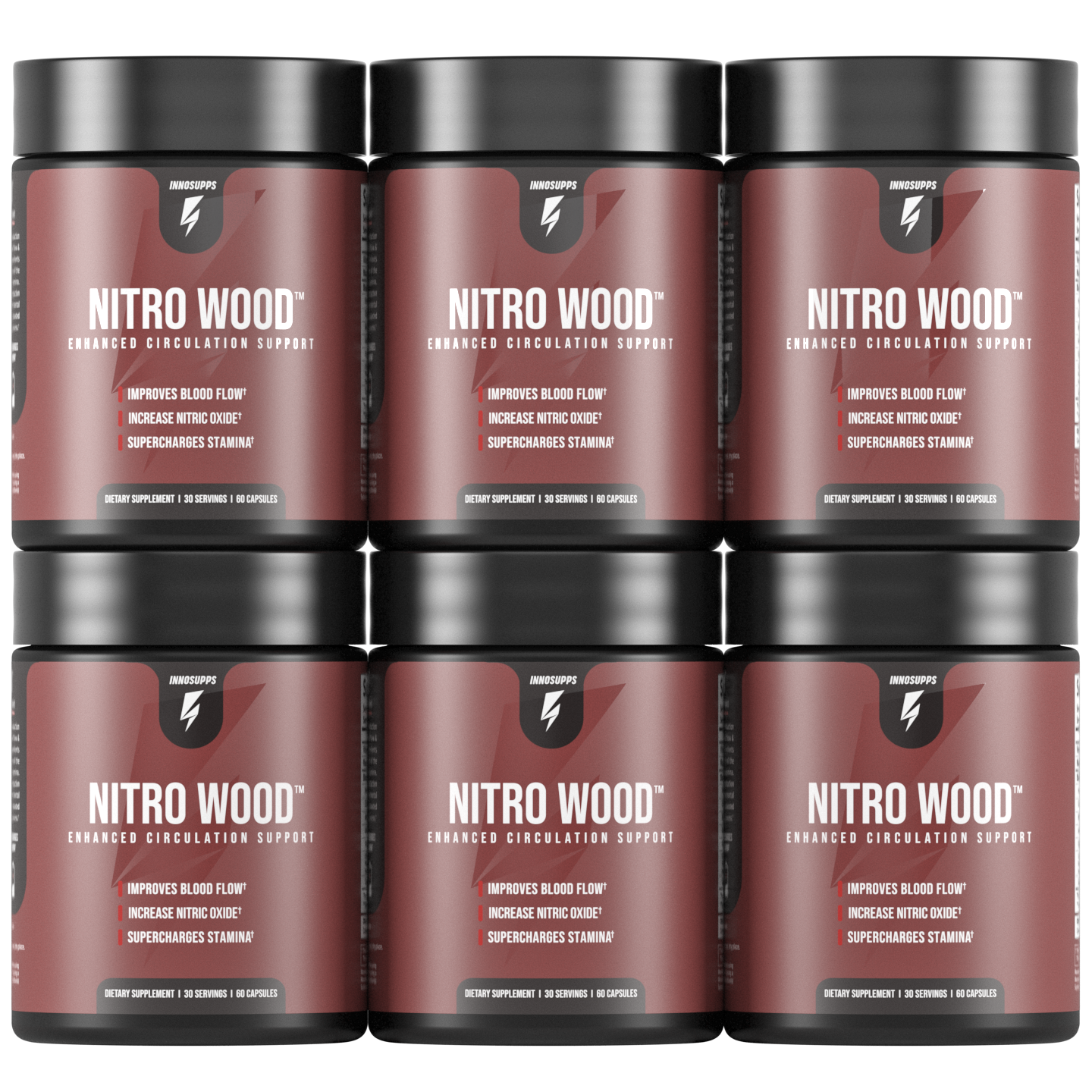 6 Bottles of Nitro Wood