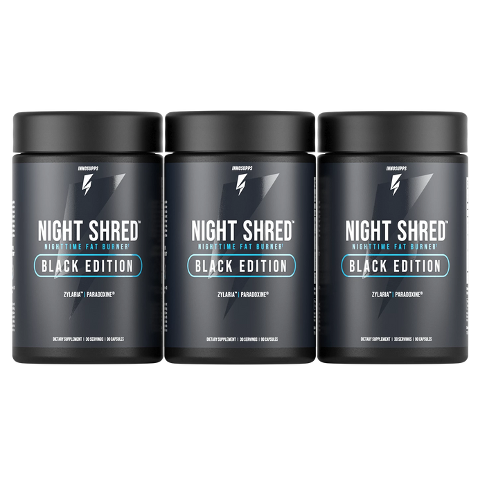 3 Bottles of Night Shred Black AU