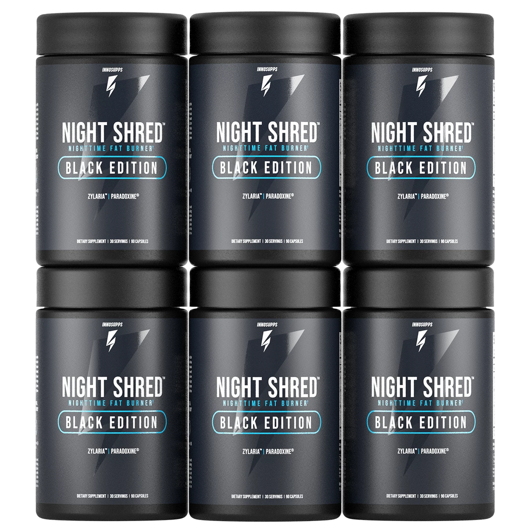 6 Bottles of Night Shred Black AU