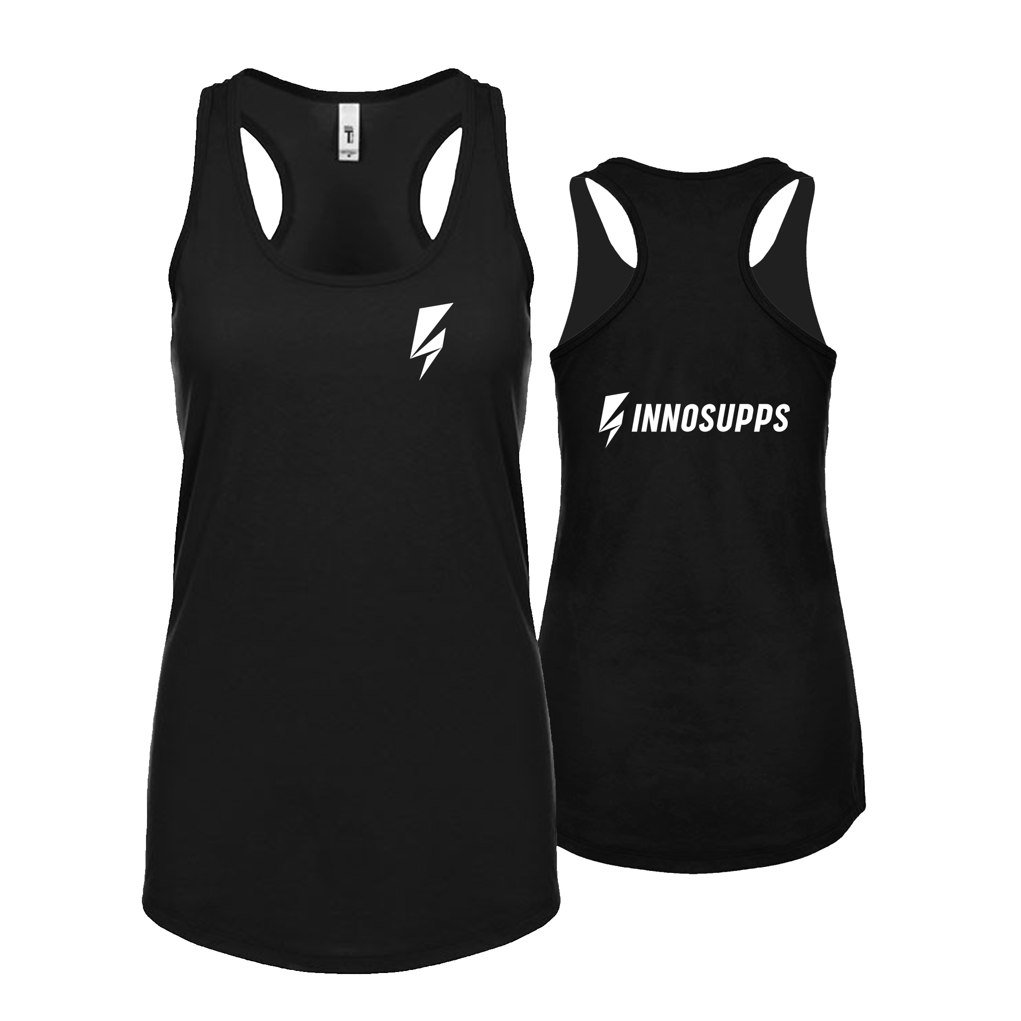 Women's Racerback Tank - Black