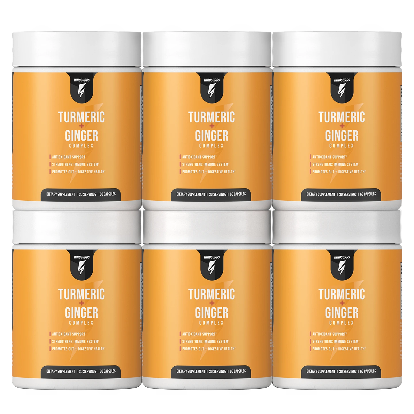 6 months of Turmeric + Ginger Complex